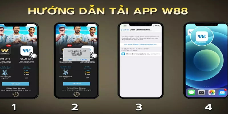 Trải nghiệm sự khác biệt cùng app w88